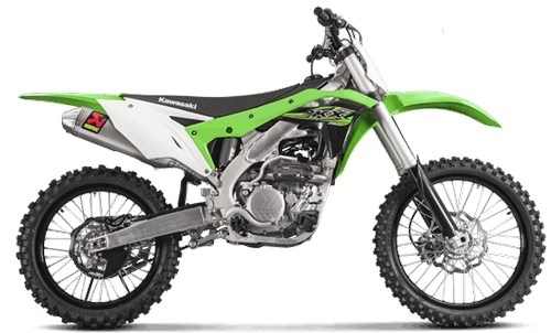 Akrapovic Racing Line Titanium for Kawasaki KX 250 F 2004-2018 | S-K2MR9-BNTA - Webike Thailand