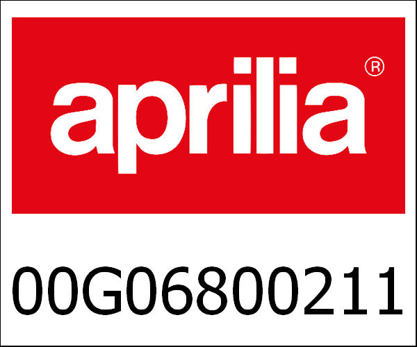APRILIA / アプリリア純正 Schroef|00G06800211