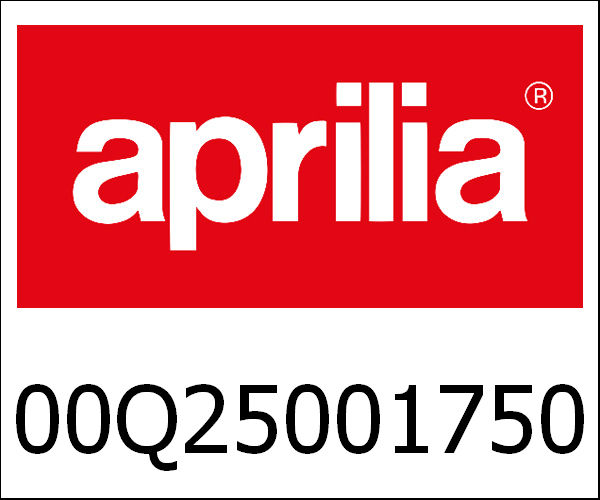 APRILIA / アプリリア純正 Black Rear Cover|00Q25001750