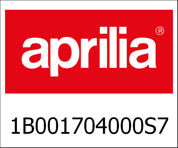 APRILIA / アプリリア純正 Rear Body Closing Matt Red 888/A|1B001704000S7