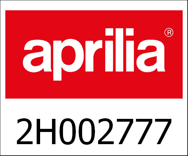 APRILIA / アプリリア純正 Front Mudguard Decal|2H002777