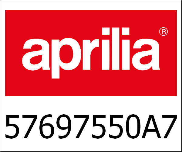 APRILIA / アプリリア純正 Plastic Main Body Fairing-L.H.,686-Plat|57697550A7