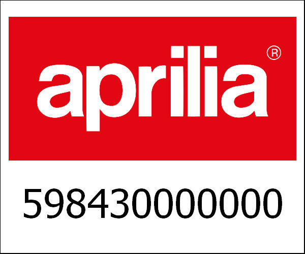 APRILIA / アプリリア純正 Achterschokbreker C13|598430000000