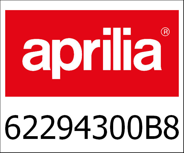 APRILIA / アプリリア純正 Rode Sticker Pure Jet Op Voorfront|62294300B8