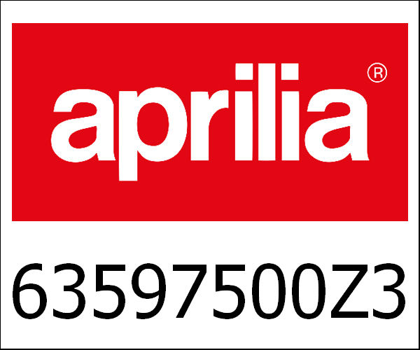 APRILIA / アプリリア純正 Rear Cover With Stickers|63597500Z3