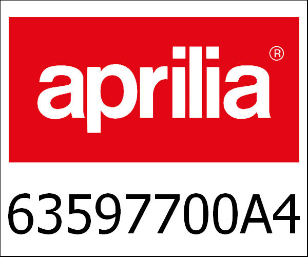 APRILIA / アプリリア純正 Scarabeo Rear Cover Stickers Kit|63597700A4