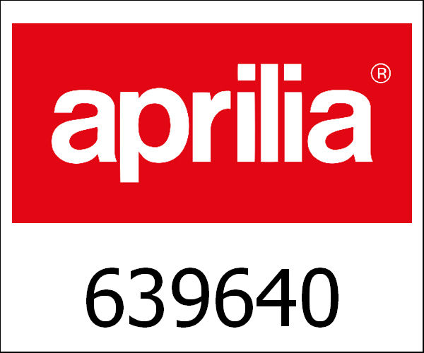 APRILIA / アプリリア純正 Plaat|639640