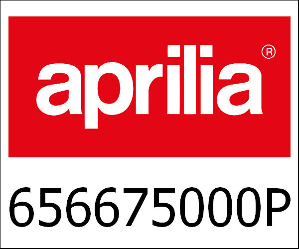 APRILIA / アプリリア純正 Beenschildkofferdeksel|656675000P