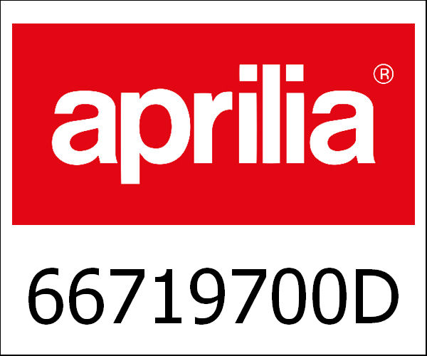 APRILIA / アプリリア純正 Front Mudguard|66719700DO