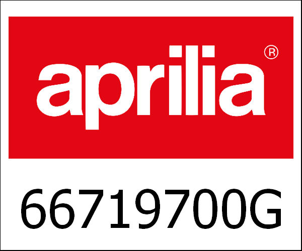 APRILIA / アプリリア純正 Front Mudguard|66719700GV