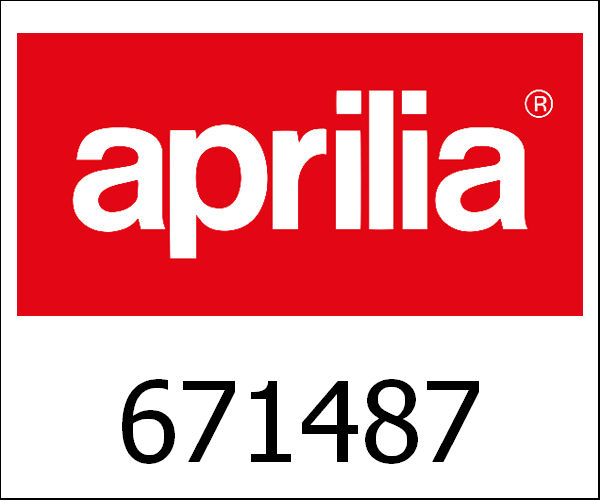APRILIA / アプリリア純正 Tyre Pressure Name Plate|671487
