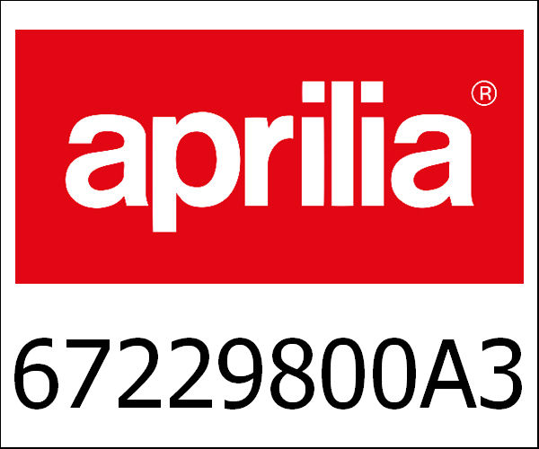 APRILIA / アプリリア純正 Piaggio Sticker Kofferdeks.|67229800A3