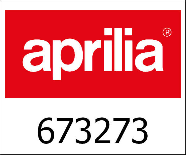 APRILIA / アプリリア純正 "Vie Della Moda" Sticker|673273