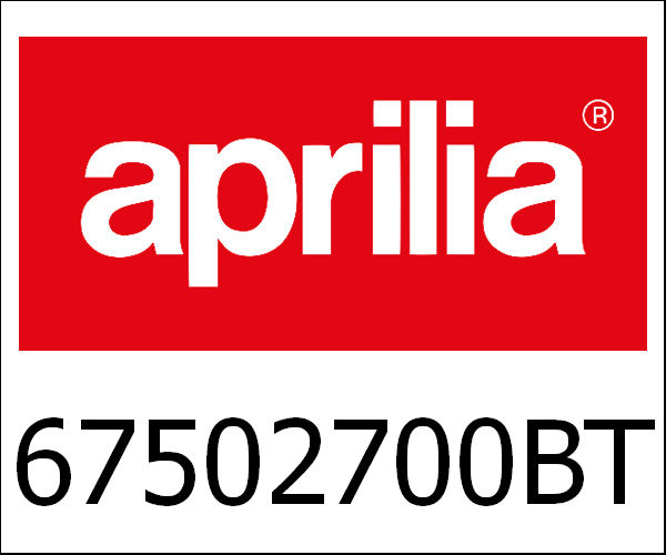 APRILIA / アプリリア純正 Rear Left Cover|67502700BT