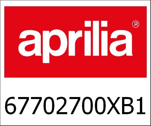 APRILIA / アプリリア純正 Rear Cover With Stickers|67702700XB1