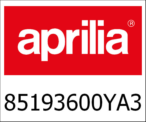 APRILIA / アプリリア純正 Rh Rear Fairing|85193600YA3
