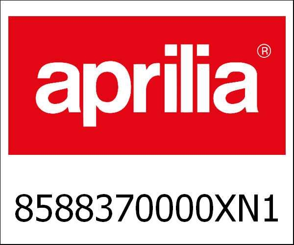 APRILIA / アプリリア純正 Saddle Cover, Black|8588370000XN1
