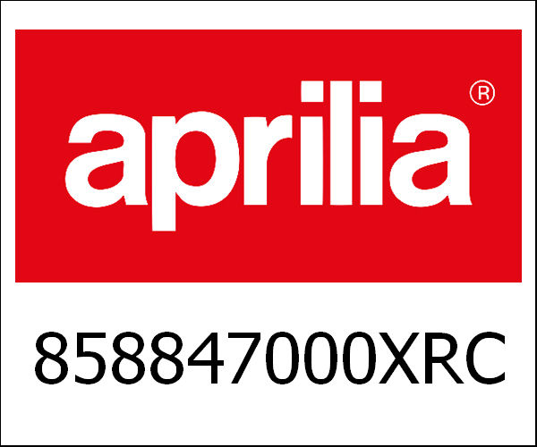 APRILIA / アプリリア純正 Lh Rear Fairing, Red|858847000XRC