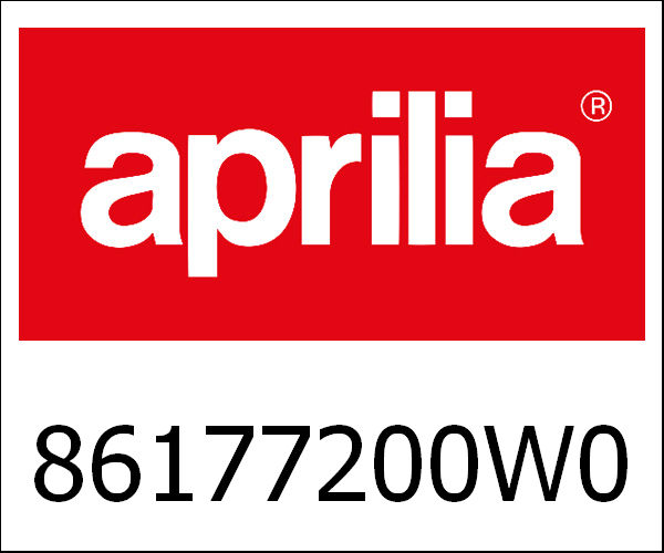 APRILIA / アプリリア純正 Front Mudguard Black|86177200W0N