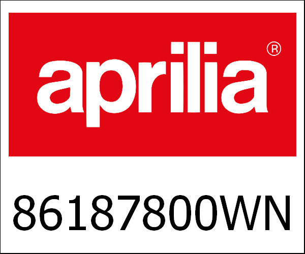 APRILIA / アプリリア純正 Nameplate|86187800WN2