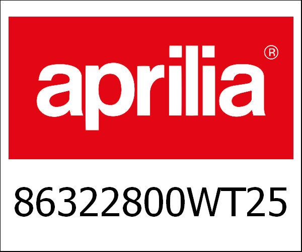 APRILIA / アプリリア純正 Colin Sillin Nrja.Irs.Ter125 Adv|86322800WT25