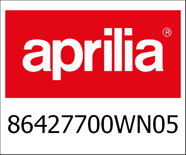 APRILIA / アプリリア純正 Cto.Lat.Dl.Iz.Nude 50 Tuning Ngr.Omb.07|86427700WN05