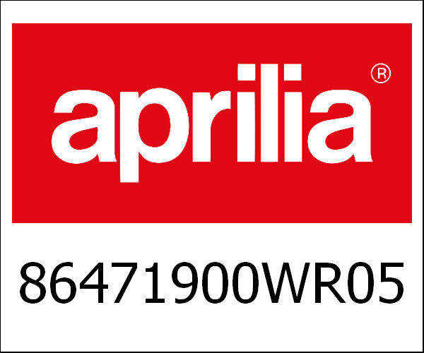APRILIA / アプリリア純正 Cto.Caren.Inf.Iz.Ngr.Omb.Gpr Pesek 07|86471900WR05