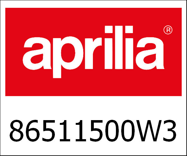 APRILIA / アプリリア純正 Lh Side Panel, Red|86511500W3R