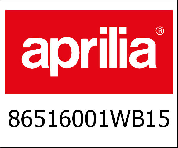APRILIA / アプリリア純正 Cto.Tapa Lat.Iz.R X-Trem Ngr/Blnc.Ajd.0|86516001WB15