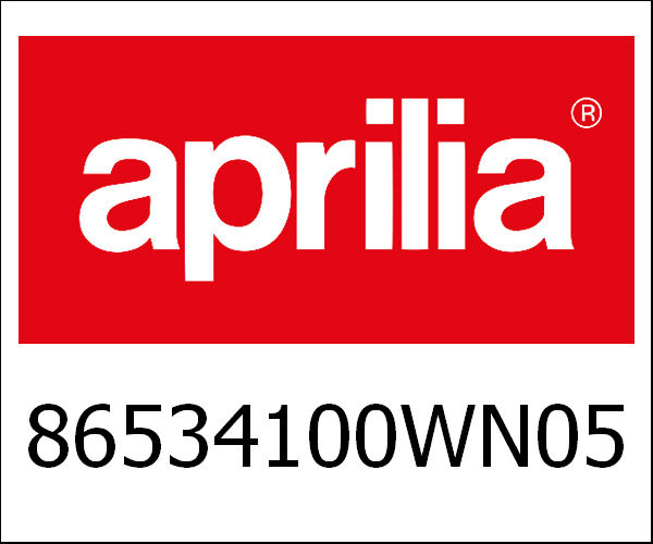 APRILIA / アプリリア純正 Cto.Colin Sillin Ngr.Omb.Gpr 50Cc 08|86534100WN05