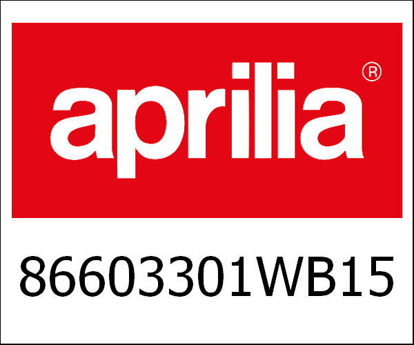 APRILIA / アプリリア純正 Cto.Escud.Front.Blnc.Ajd.Bullet 09|86603301WB15