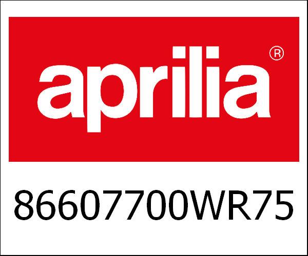 APRILIA / アプリリア純正 Pillion Seat Cover|86607700WR75