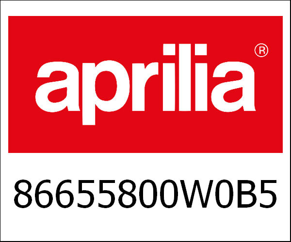 APRILIA / アプリリア純正 Cto.Tapa Lat.Dr.Dpsto.Blnc.Drd125 09|86655800W0B5