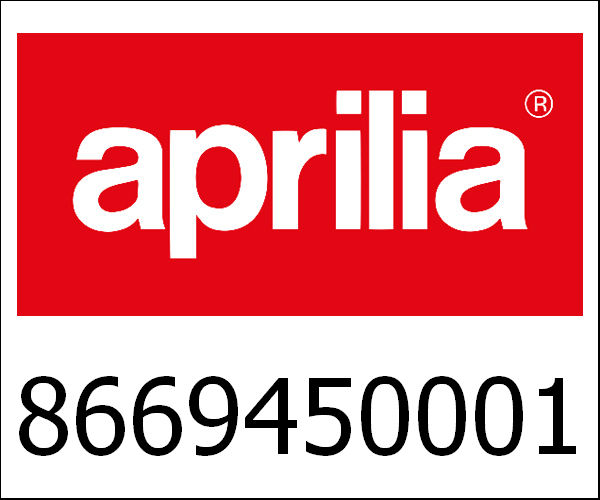 APRILIA / アプリリア純正 Saddle, Black|8669450001