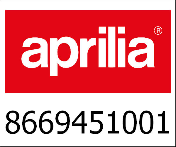 APRILIA / アプリリア純正 Saddle, Black|8669451001