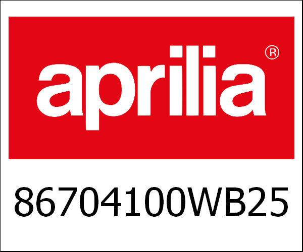 APRILIA / アプリリア純正 Rh Side Panel Bianco Glam C/D|86704100WB25