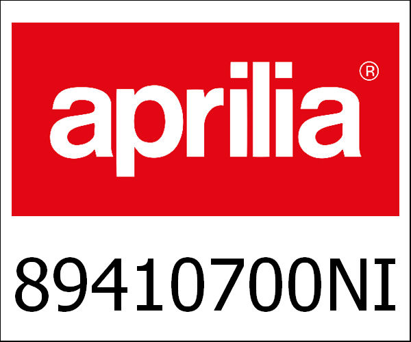 APRILIA / アプリリア純正 Rh Side Panel|89410700NI