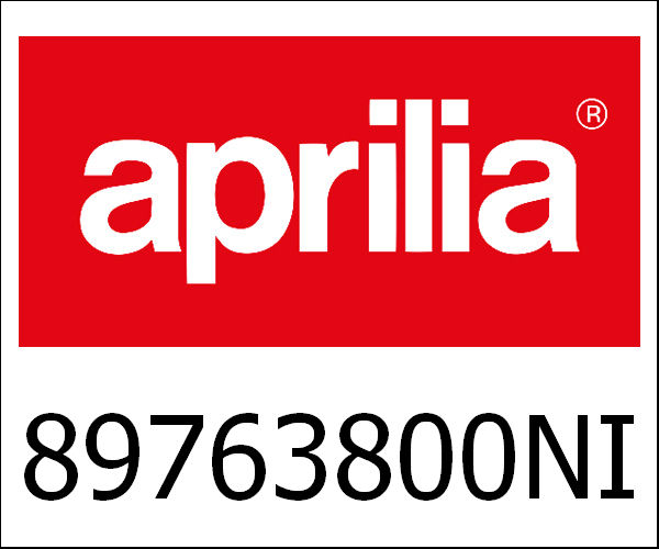 APRILIA / アプリリア純正 Lh Side Panel, Black|89763800NI