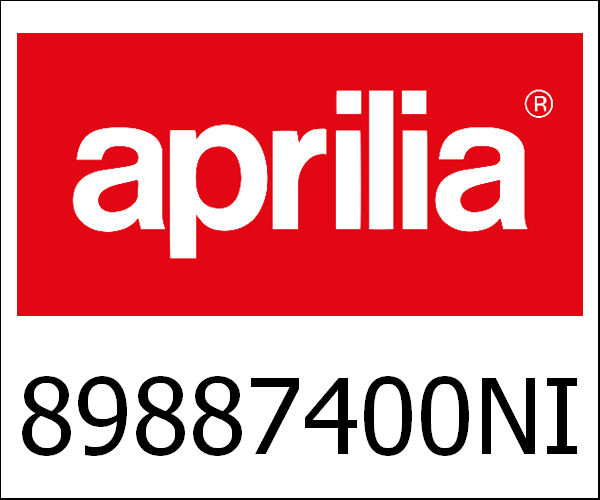 APRILIA / アプリリア純正 Rh Rear Fairing, Black|89887400NI