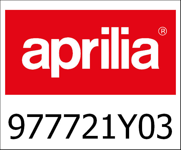 APRILIA / アプリリア純正 Pillar White|977721Y03