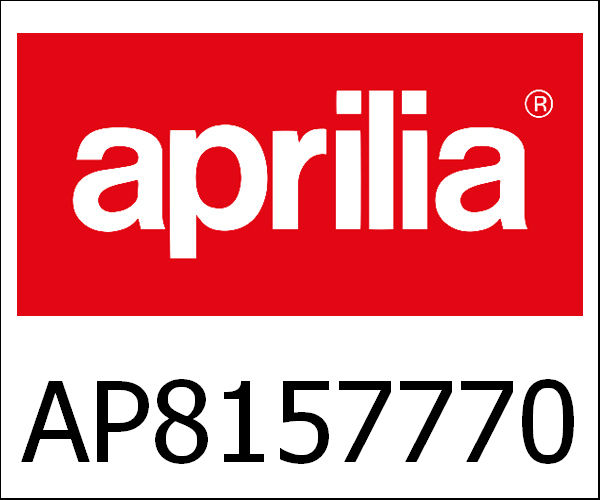 APRILIA / アプリリア純正 """Aprilia"" Dataplate "|AP8157770