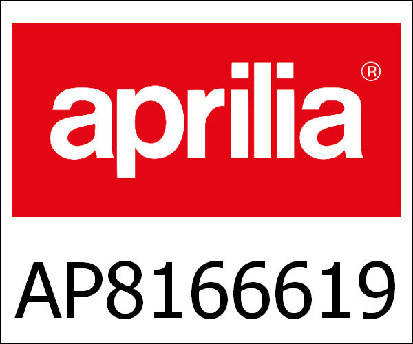 APRILIA / アプリリア純正 Decalco "Aprilia"Carena Inf.Sx|AP8166619