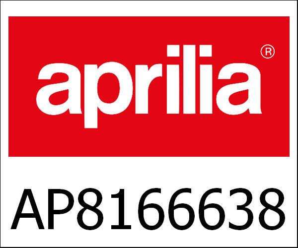 APRILIA / アプリリア純正 Decalco "Aprilia"Carena Inf.Sx|AP8166638