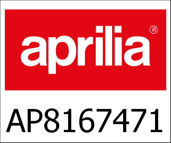 APRILIA / アプリリア純正 Rear Fairing Decal Set|AP8167471