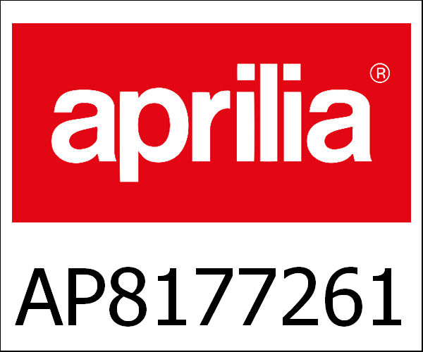 APRILIA / アプリリア純正 """Aprilia"" Dataplate 75X28"|AP8177261