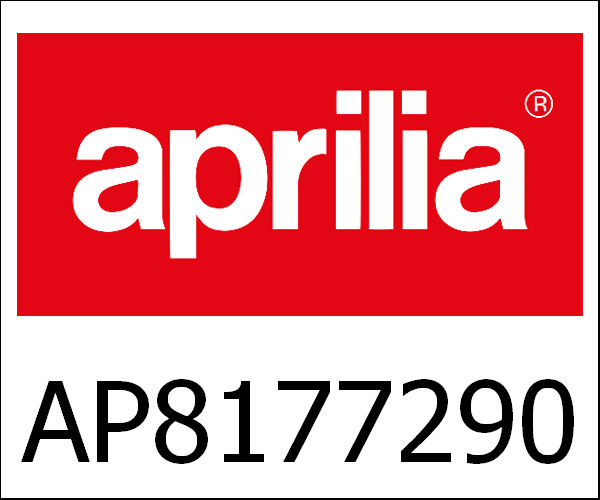 APRILIA / アプリリア純正 """Aprilia"" Dataplate 50X25"|AP8177290