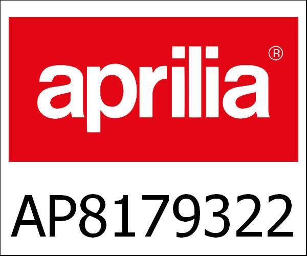 APRILIA / アプリリア純正 Rh Rear Fairing, Red|AP8179322