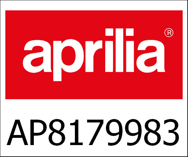 APRILIA / アプリリア純正 Final Cover Red|AP8179983