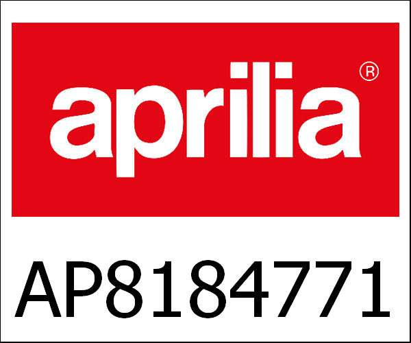 APRILIA / アプリリア純正 Rh Side Panel, Red|AP8184771