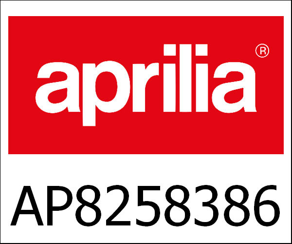 APRILIA / アプリリア純正 Front Cover, White|AP8258386